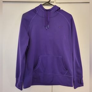 Purple Nike Therma-Fit Hoodie